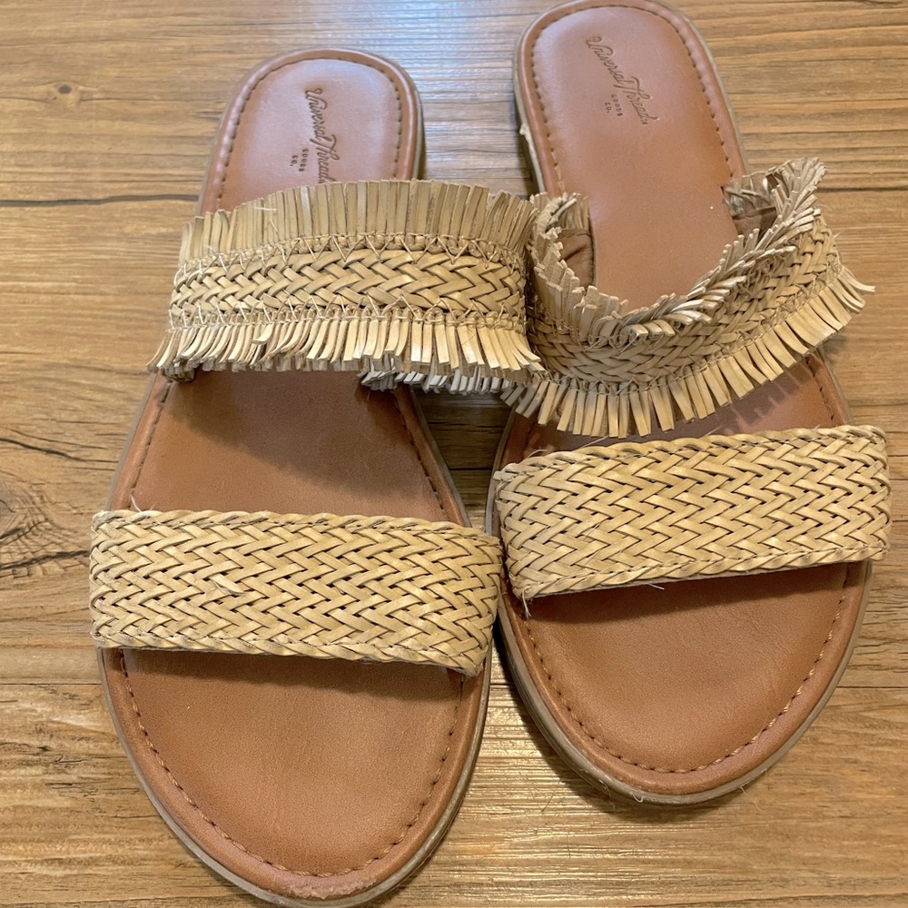 Woven sandals